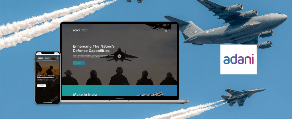 Adani Defence And Aerospace: Website Case Study