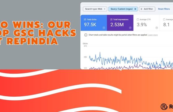 SEO Wins Our Top GSC Hacks at RepIndia
