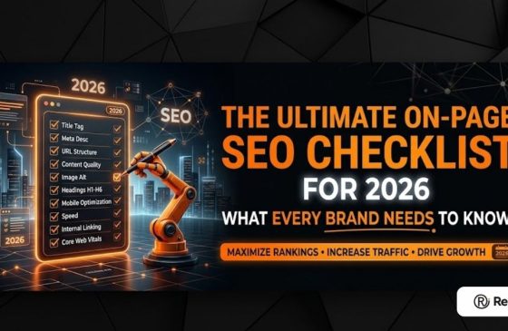 The Ultimate On-Page SEO Checklist for 2026 What Every Brand Needs to Know