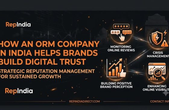 How an ORM Company in India Helps Brands Build Digital Trust